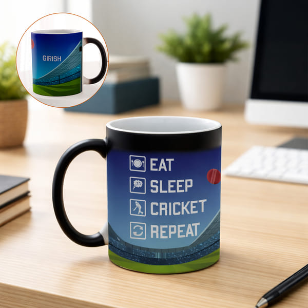Cricket Vibes Ceramic Mug
