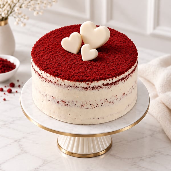 Crimson Delight Cake