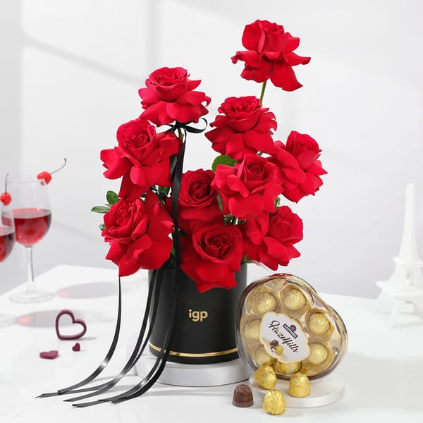 Crimson Promise Valentines Day Gift Combo