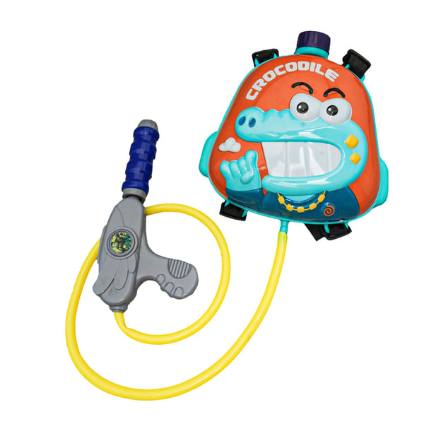 Crocodile Water Tank And Gun - Single Piece