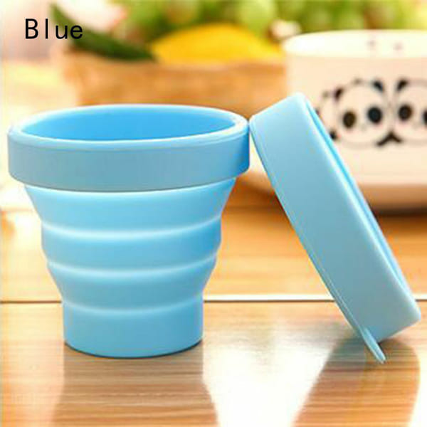 Cup With Lid - Collapsible - Single Piece