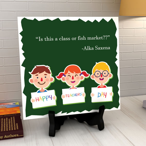 Customized Ceramic Tile for Teachers' Day