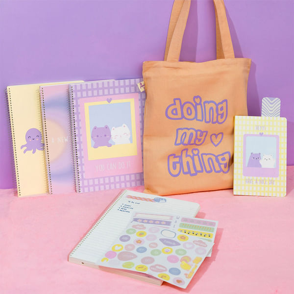 Cute And Aesthetic Desk Essentials Hamper