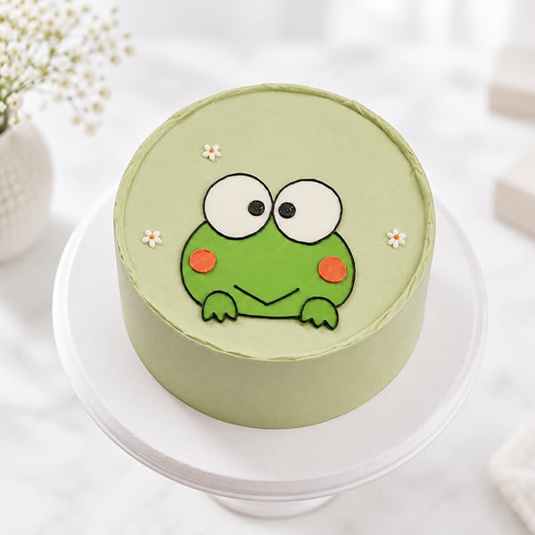 Cute Frog Cake