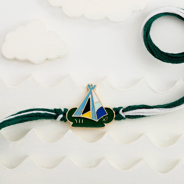 Cutesy Boat Rakhi For Kids