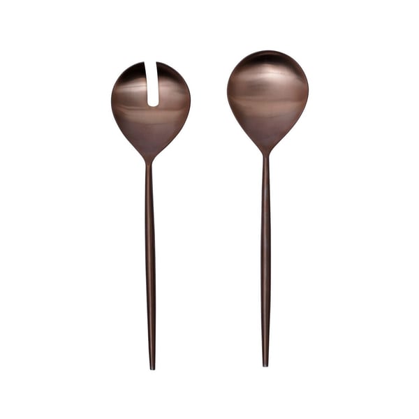 Send Spoons Buy/Send Cutlery Serving Spoon And Salad Server Set Of 2 Online | IGP ...