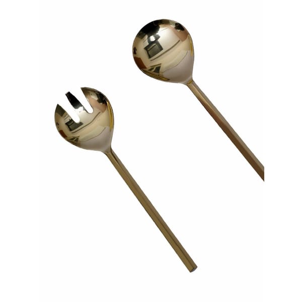 Send Spoons Buy/Send Cutlery Serving Spoon And Salad Server Set Of 2 Online | IGP ...