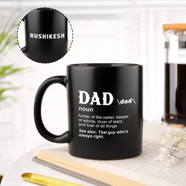 Dad Definition Personalized Mug for Father's Day