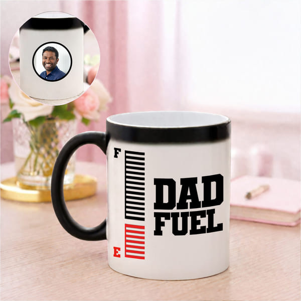 Dad Fuel Personalized Magic Mug for Father's Day