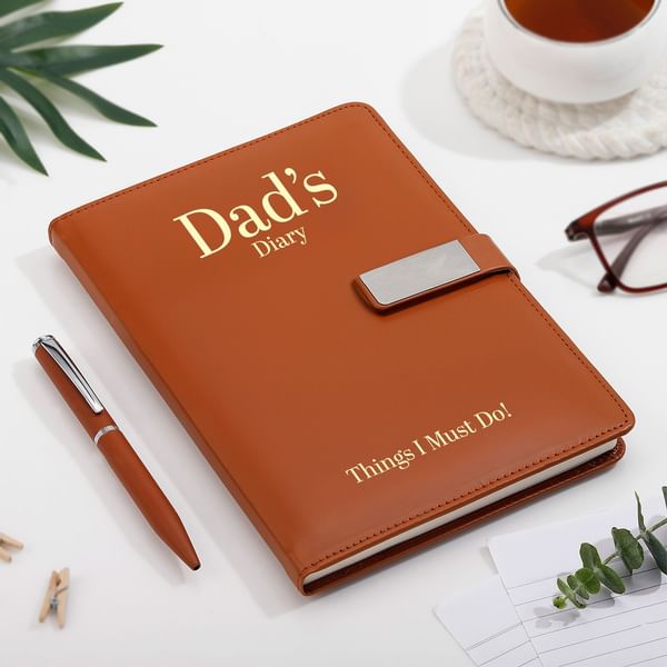 Dads Diary and Pen Combo