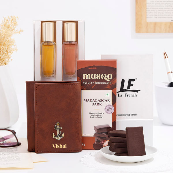 Dapper Luxe Personalized Gift Hamper For Him