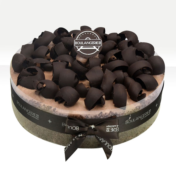 Dark Curls Cake
