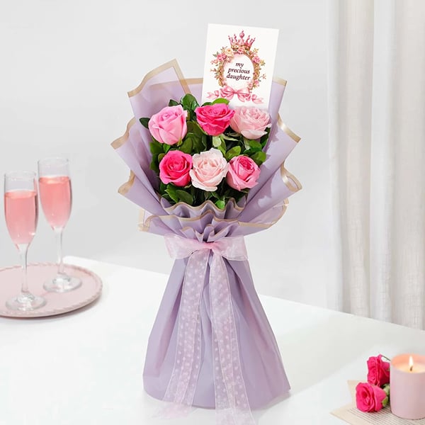 Daughter's Day Rose Bouquet