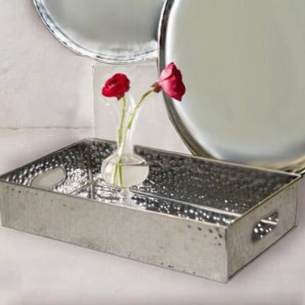 Decorative Tray - Rectangular Hammered