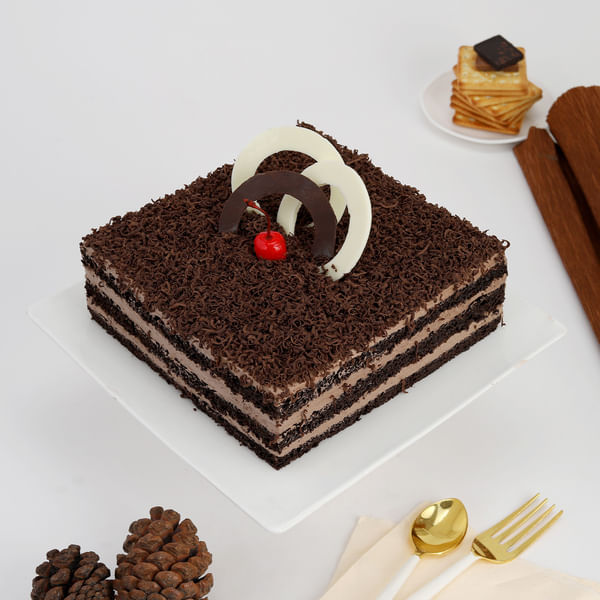 Delectable Chocolate Cream Cake