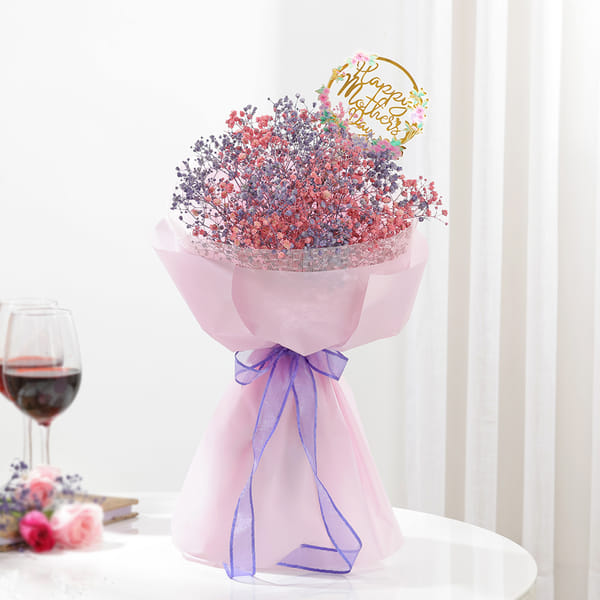 Delicate Whispers Mother's Day Gypsos Bouquet