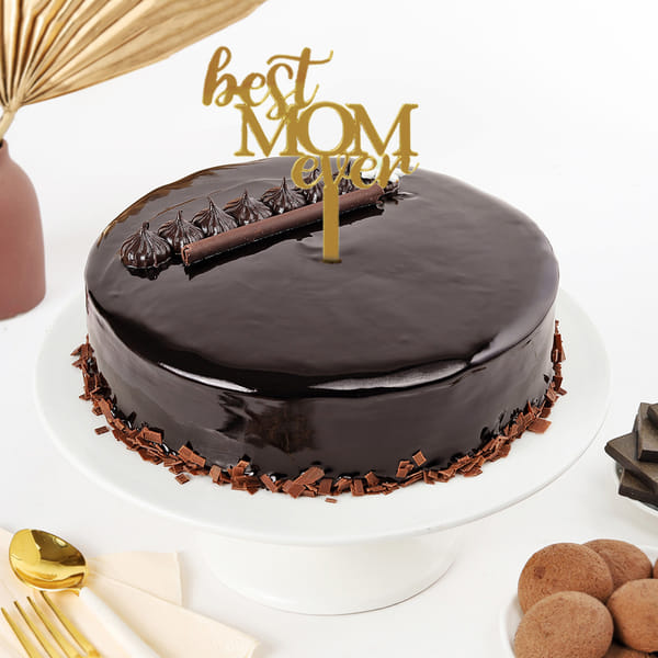 Delicious Truffle Cake For Mom