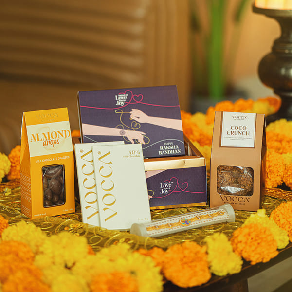 Deluxe Rakhi Chocolate Gift Combo