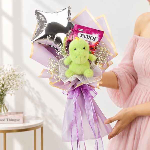Dinosaur Candy Bouquet