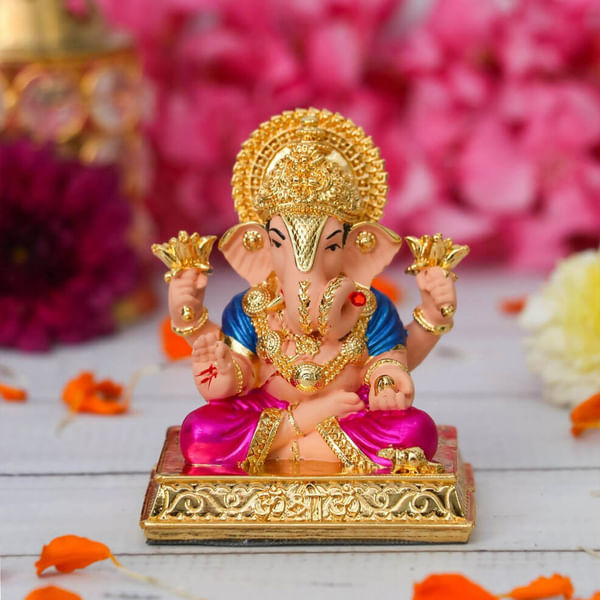 Divine Dagdusheth Ganesha Idol