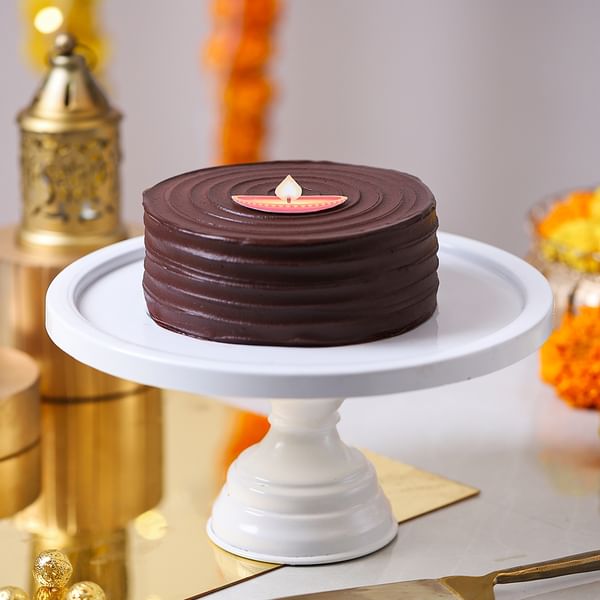 Diwali Delight Chocolate Cake