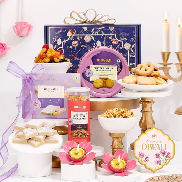 Diwali Gift Hamper with Butter cookies