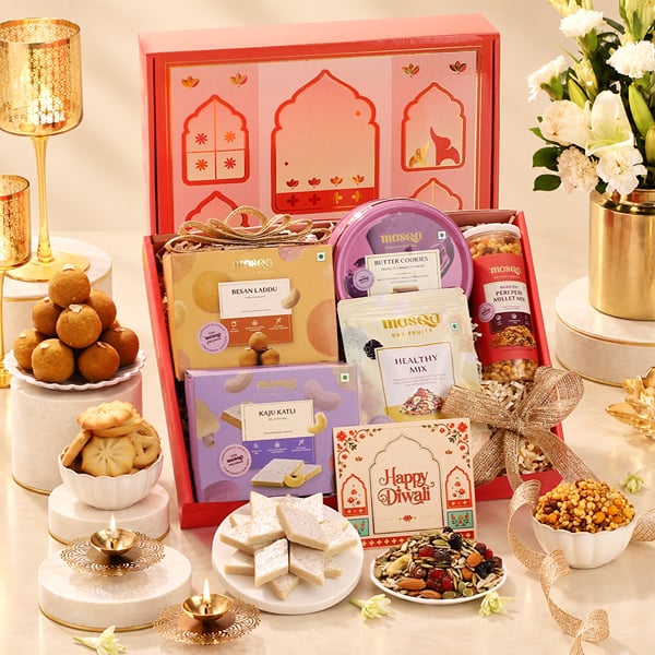 Diwali Mithai & Healthy Mix Gift Box
