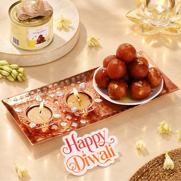 Diya & Mithai Celebration Diwali Hamper