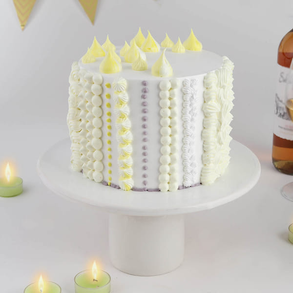 Dollops and Pearls Cake (1 Kg)