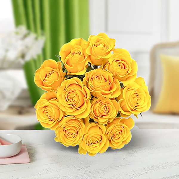Dozen Yellow Roses