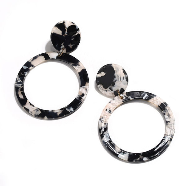 Earrings - Acrylic Hollow - Juju Joy