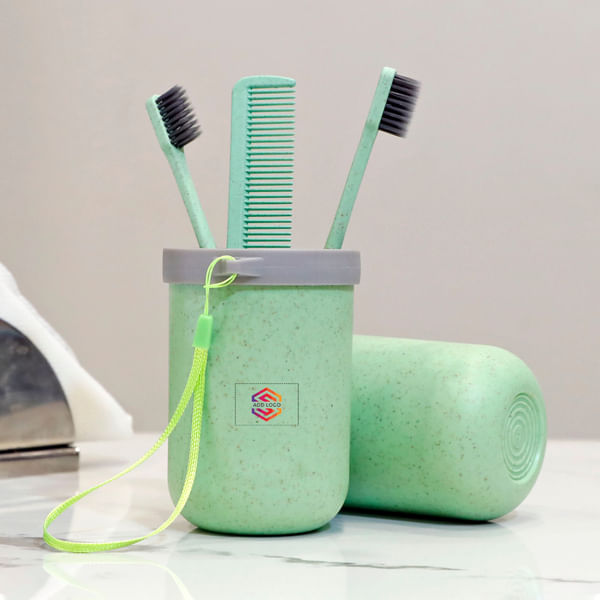 Eco-Friendly Toiletry Kit - Customized with Logo