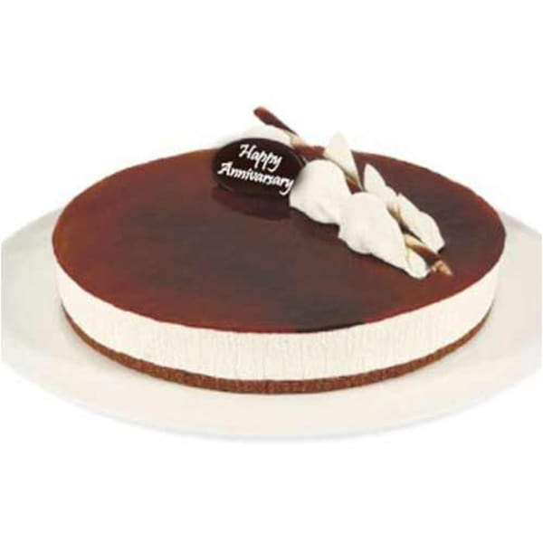 Eggless Caramel Cheesecake For Valentine's Day