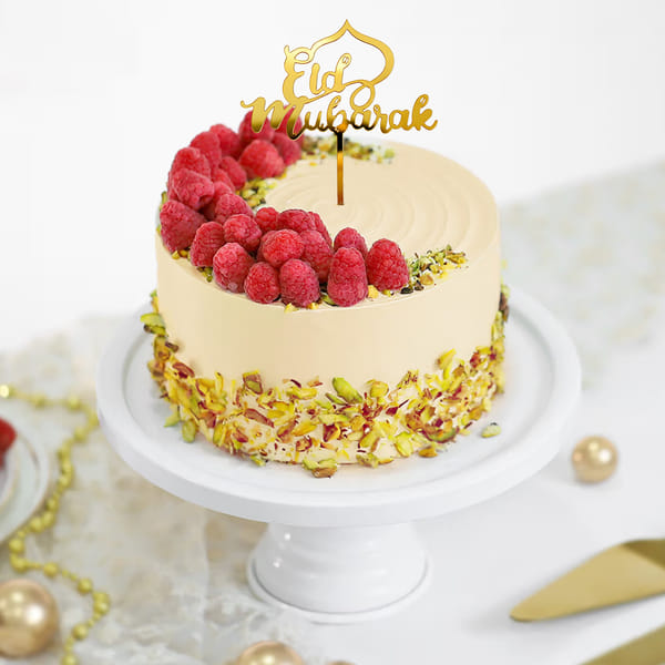 Eid Mubarak Berry Pistachio Cake (600 g)