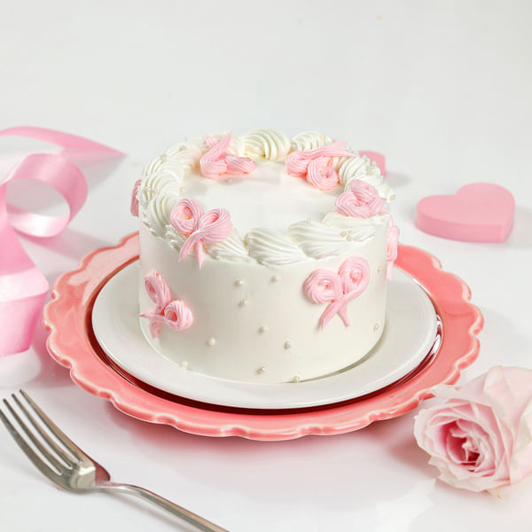 Elegant Bows Mini Cake