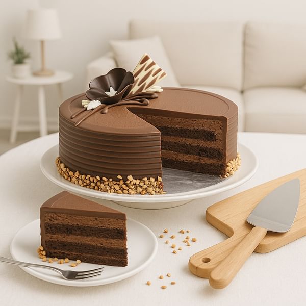 Elegant Chocolate Dream Cake (Half-Kg)