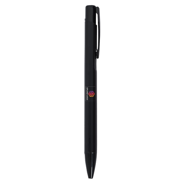 Elegant Metallic Ballpoint Pen with Click Design