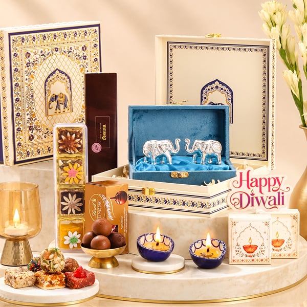 Elephant Elegance Diwali Hamper