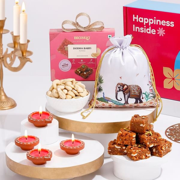 Elephant Grace Diwali Glow And Treats Hamper