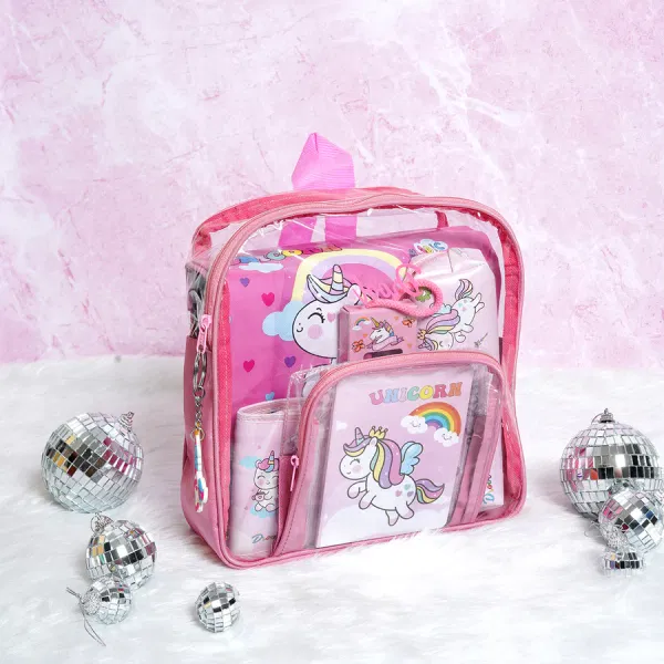 Enchanting Unicorn 11-In-1 Stationery Kit For Kids