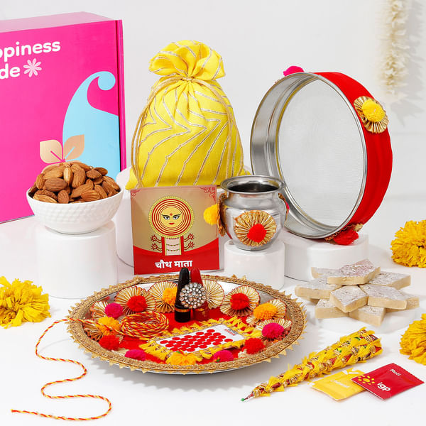 Endearing Karwa Chauth Essentials Hamper