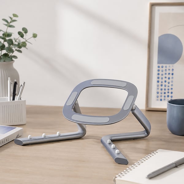 Ergonomic Adjustable Laptop Stand with Cooling Design