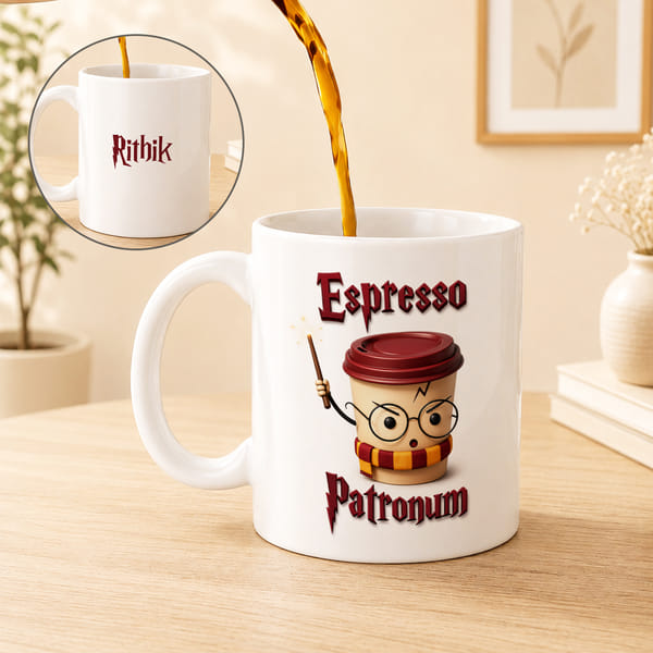 Espresso Patronum Personalized Mug