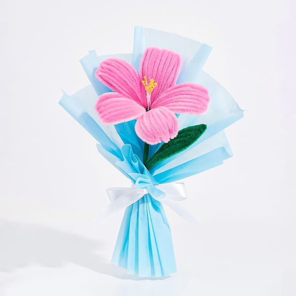 Eternal Velvety Hibiscus Bouquet