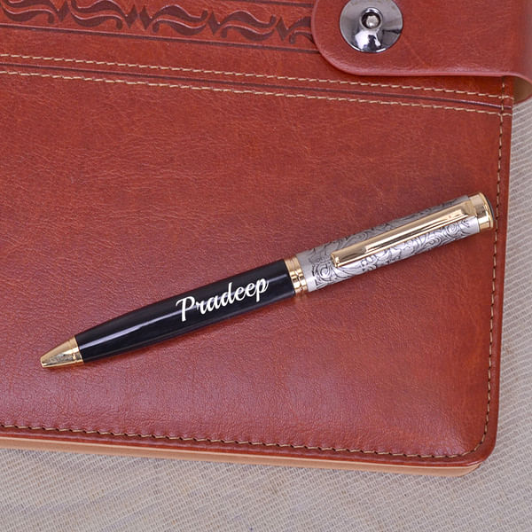 Ethenic Motifs on Personalized Ball Pen