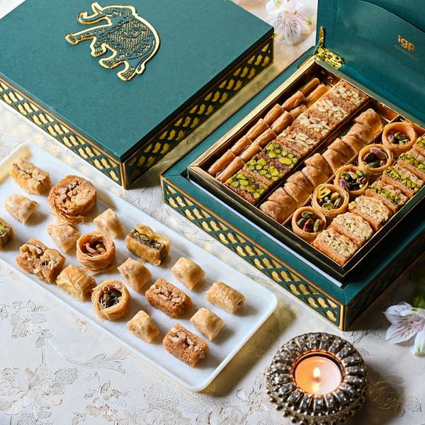 Exquisite Baklava Elegance For Diwali