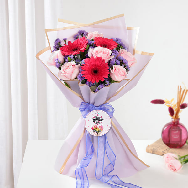 Exquisite Blooms Women's Day Bouquet