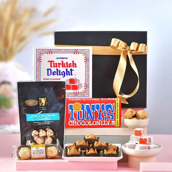 Exquisite Global Sweets Gift Hamper