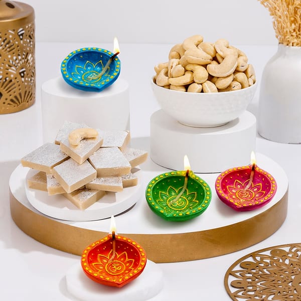 Exquisite Glow And Treats Diwali Hamper