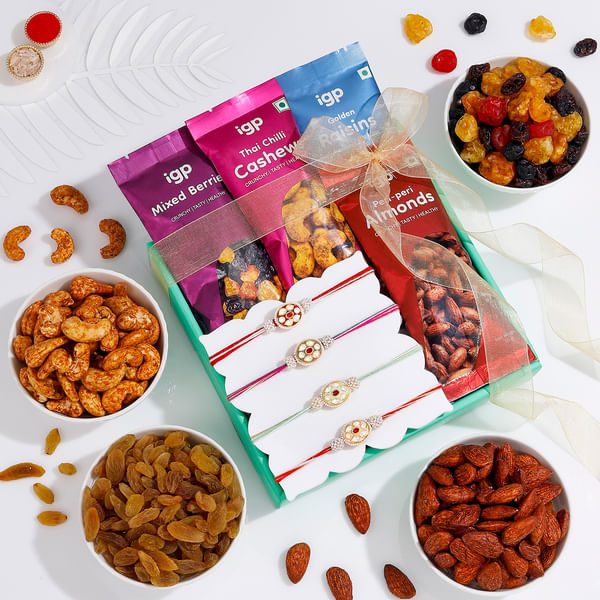 Exquisite Rakhi Enchantment Hamper